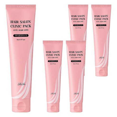 리르 헤어 살롱 클리닉 헤어팩, 150ml, 5개