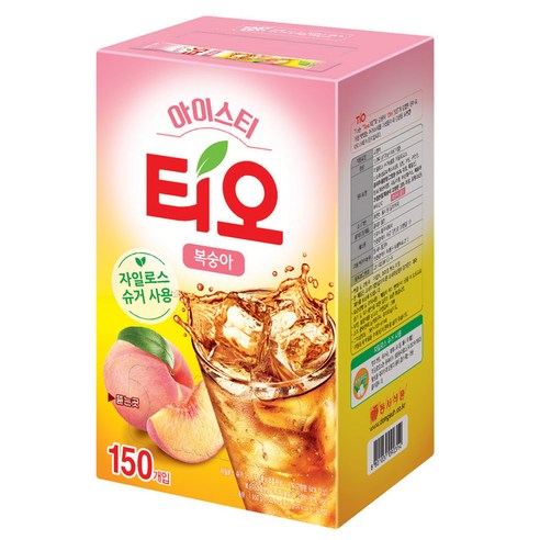 티오 아이스티 복숭아맛, 13g, 150개입, 1개