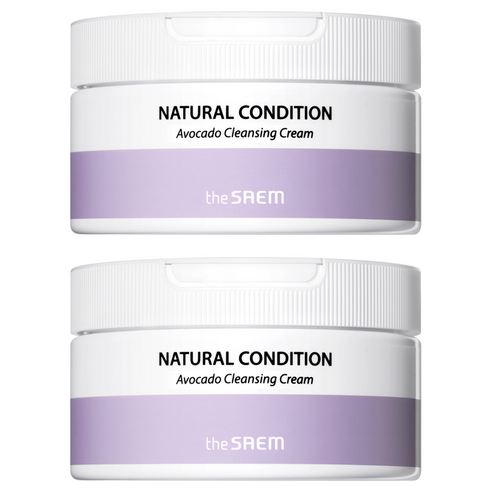 더샘 내추럴 컨디션 아보카도 클렌징 크림, 300ml, 2개