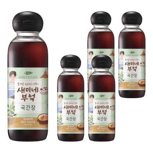 새미네부엌 국간장, 450ml, 5개