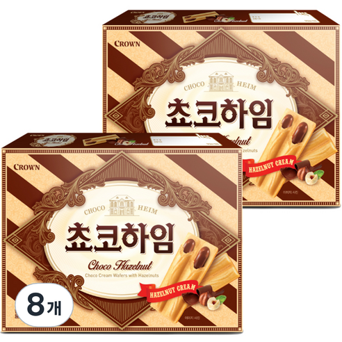 크라운 쵸코하임, 284g, 8개