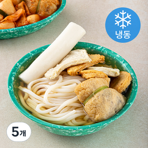 부산깡통시장 유부주머니 어묵탕 (냉동), 630g, 5개