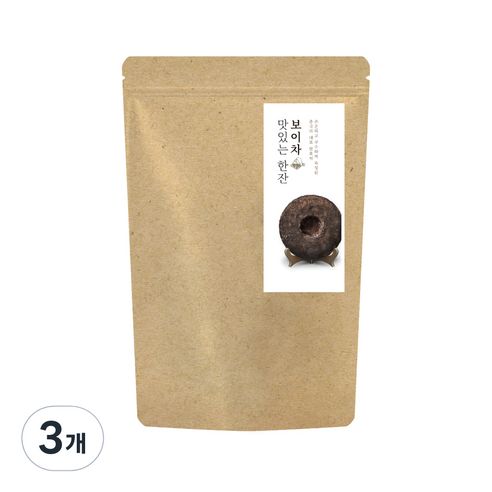 더허브샵 프리미엄 허브티 보이차, 1g, 20개입, 3개