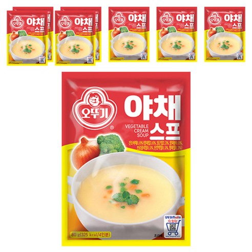 오뚜기 야채스프, 80g, 8개