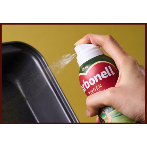 요리의 품격을 높이는 황금빛 비밀, 카르보넬 엑스트라버진 올리브오일 스프레이