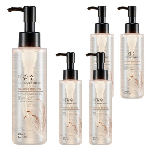 미감수 브라이트 리치 클렌징 오일, 150ml, 5개