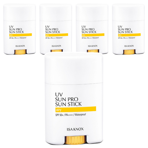 이자녹스 UV 선 프로 365 에어리 선스틱 SPF50+ PA++++, 19g, 5개