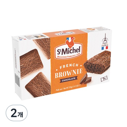 생미쉘 초코 브라우니, 210g, 2개