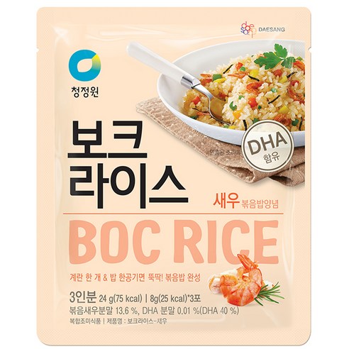 청정원 보크라이스 새우, 24g, 1개