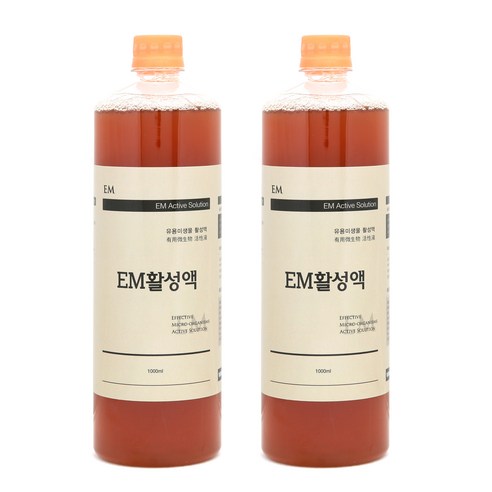 EM활성액, 1000ml, 2개