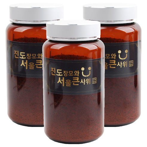 진도장모와서울큰사위 진도 울금 강황 과립, 200g, 3개