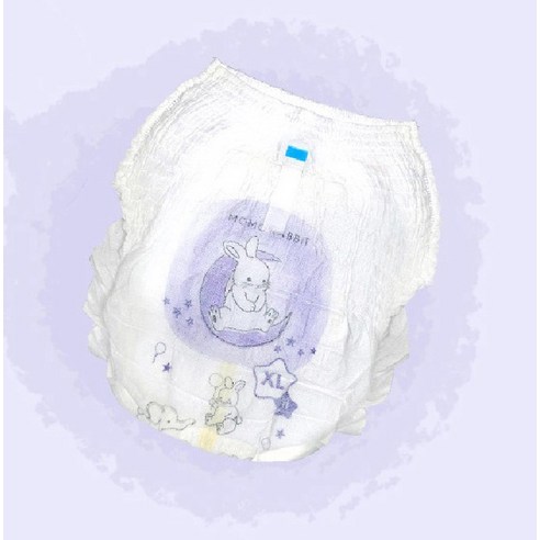 밤새 푹 자는 아기, 엄마 아빠도 꿀잠! 모모래빗 에코드라이 팬티형 기저귀