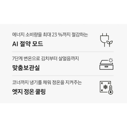 주방을 예술로 승화시키는 삼성 비스포크 4도어 냉장고 875L