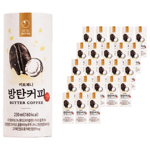 키토제니 방탄커피, 230ml, 24개