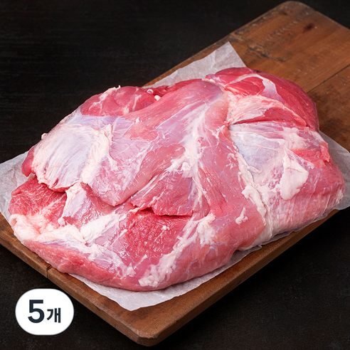 한돈 무항생제 인증 파머스팩 앞다리살 (냉장), 5개, 2kg