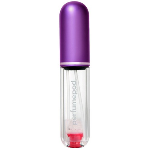 트라발로 퍼퓸팟 퓨어 펌핑식 충전 휴대용 향수공병 5ml, 1개, 퍼플