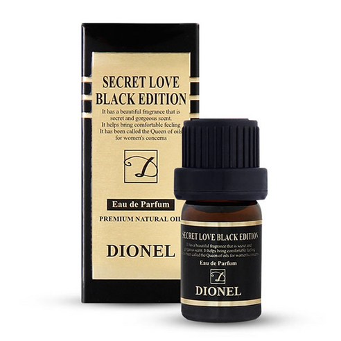 디오넬 시크릿 러브 블랙 에디션 여성청결제, 5ml, 1개