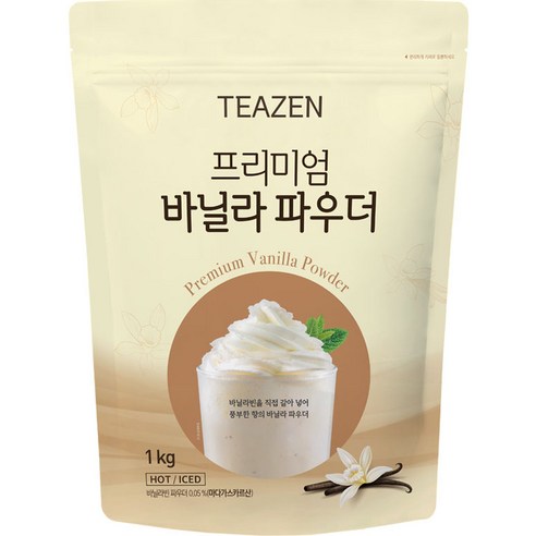 티젠 프리미엄 바닐라 파우더, 1kg, 1개입, 1개