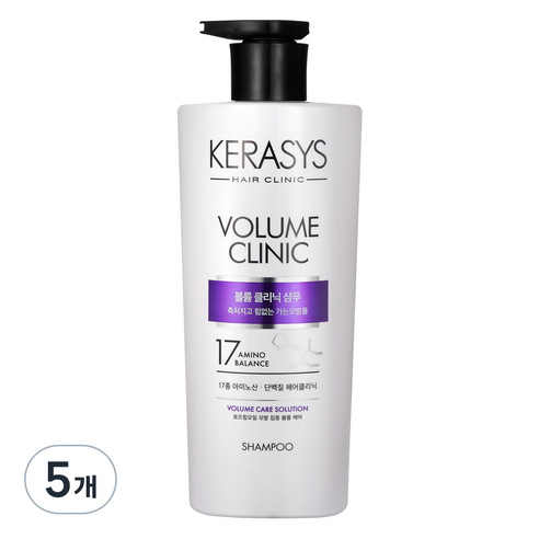 케라시스 볼륨 클리닉 단백질 샴푸, 750ml, 5개