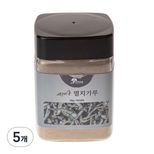 현재농원 박찬웅 멸치가루, 125g, 5개