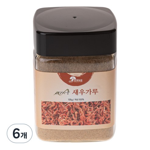 현재농원 박찬웅 새우가루, 135g, 6개