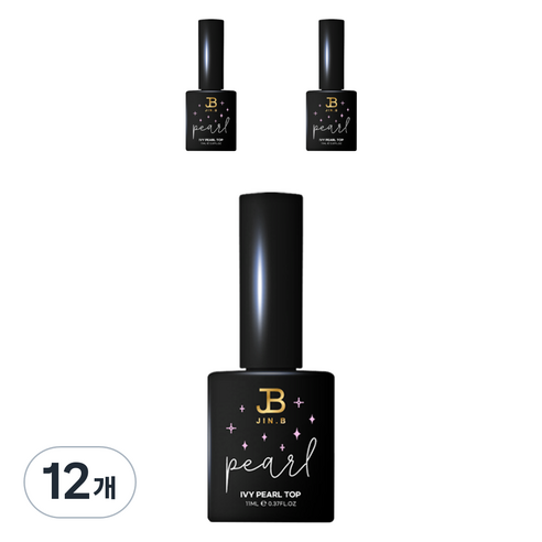 아이비 논 와이프 펄 탑 젤, JBPR-PT, 12개, 11ml