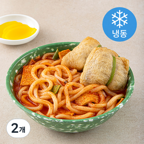 부산깡통시장 유부주머니 우볶이 (냉동), 526g, 2개