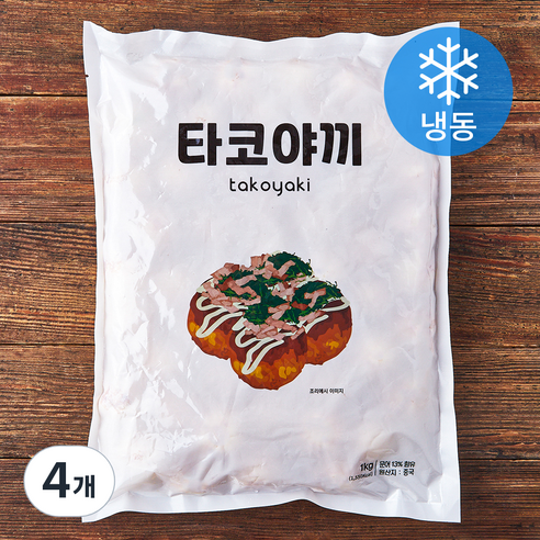이안 타코야끼 (냉동), 1kg, 4개