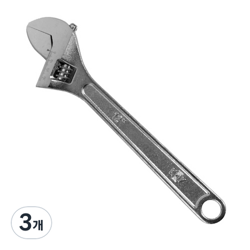 케이디와이 몽키렌치 은색 KAW-300C, 3개
