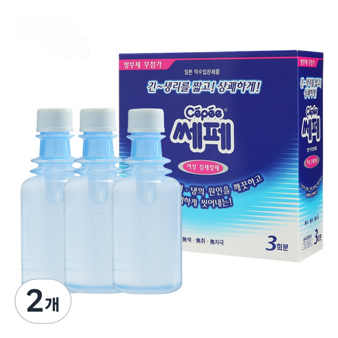 쎄페 여성 질세정제, 360ml, 2개