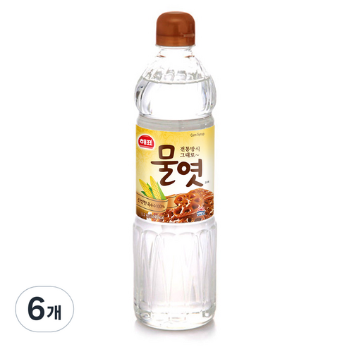 해표 물엿, 1.2kg, 6개