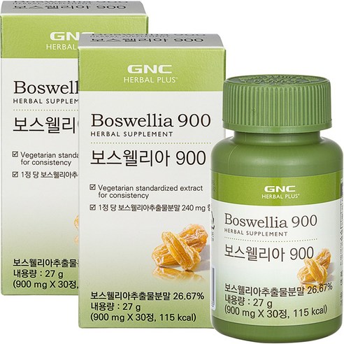 GNC 보스웰리아 900, 30정, 2개