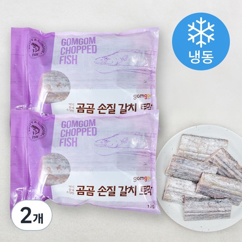 곰곰 손질 갈치 토막, 1kg, 2개