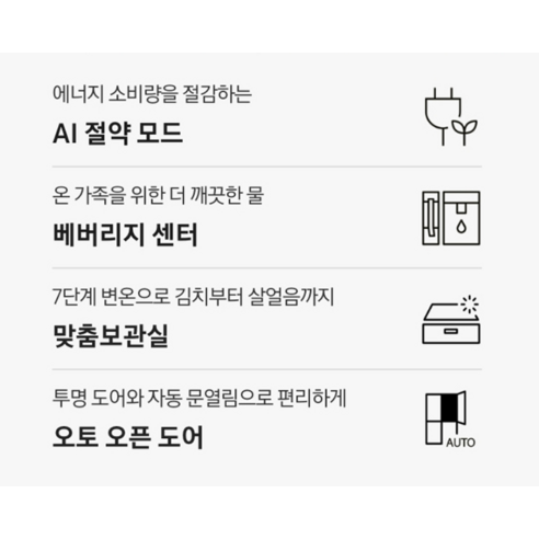 나만의 주방을 완성하는 혁신, 삼성 비스포크 정수기 냉장고 830L