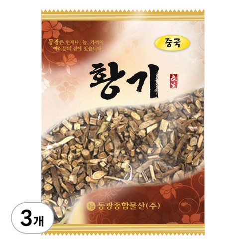 동광종합물산 황기, 100g, 3개