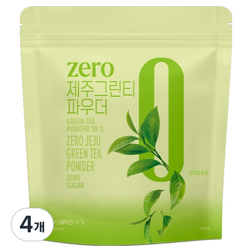 네이쳐티 zero 제주그린티파우더, 500g, 4개, 1개입