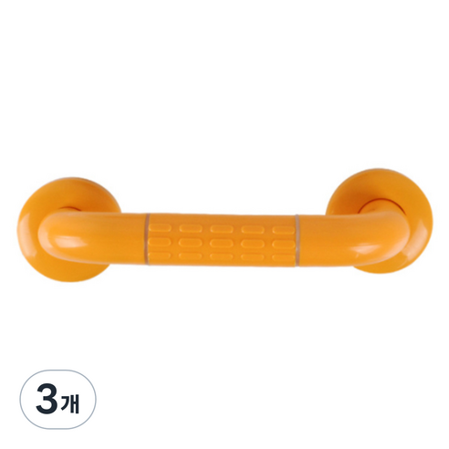 디페이브 프랙티컬 35mm 직경 업그레이드 안전 손잡이, 옐로우, 3개
