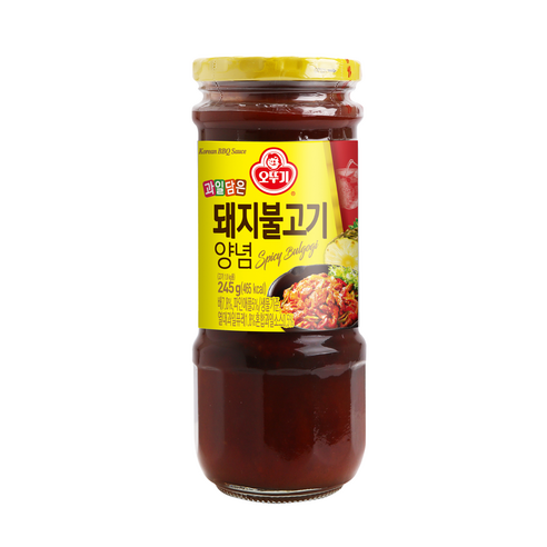 오뚜기 과일담은 돼지불고기 양념, 245g, 10개
