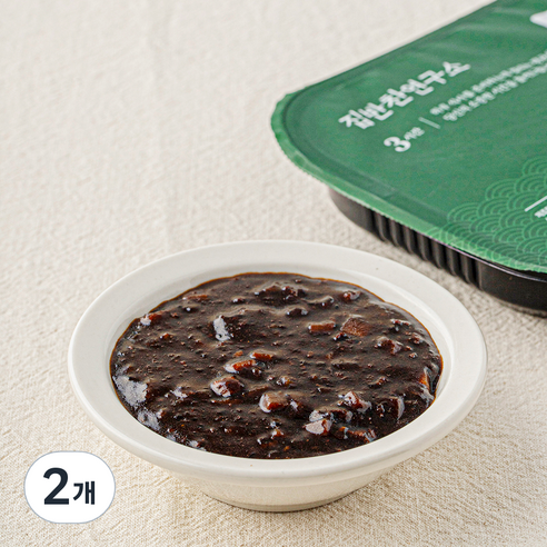 집반찬연구소 한우 야채 짜장, 300g, 2개