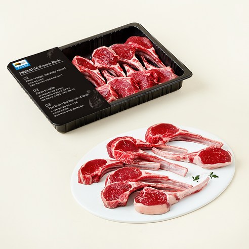 "레스토랑 퀄리티, 집에서 즐기기": 호주산 램 프렌치랙 구이 후기 프렌치랙