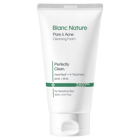 블랑네이처 여드름기능성 클렌징폼, 150ml, 1개