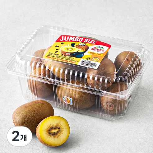 제스프리 점보 썬골드키위, 1.5kg, 2개