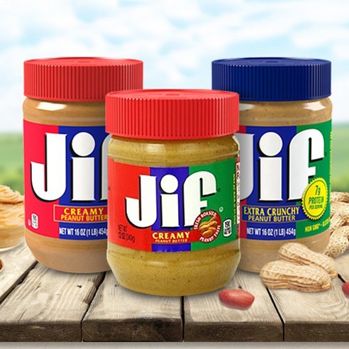 아침 5분 더! 든든함은 기본, Jif 지프 크리미 땅콩버터