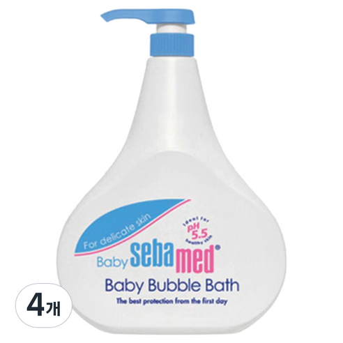 세바메드 베이비 버블바스, 500ml, 4개