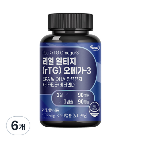 퍼니트 리얼 알티지 오메가 3 91.98g, 6개