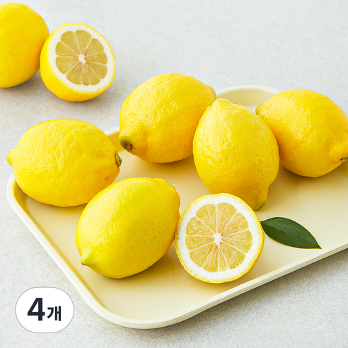 맛젤 레몬, 1kg, 4개