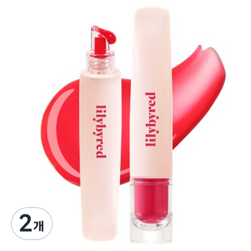릴리바이레드 탱글 젤리밤, 2개, 9ml, 03 사과 젤리 한 입