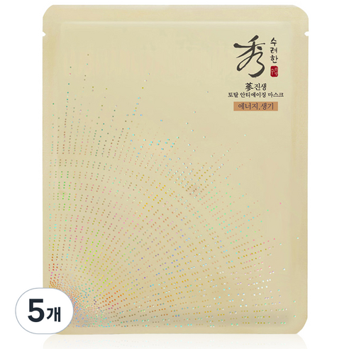 수려한 진생 토탈 안티에이징 마스크 28ml X 3매, 3개 수려한스킨 수려한 진생 토탈 안티에이징 마스크 28ml X 3매, 3개 수려한스킨