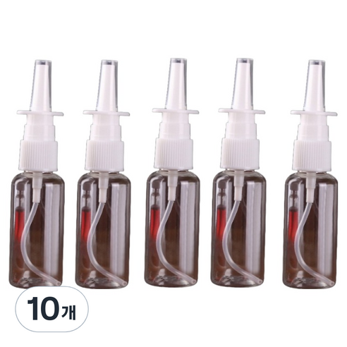포근상점 코스프레이 식염수 세척 공병 투명 30ml, 10개