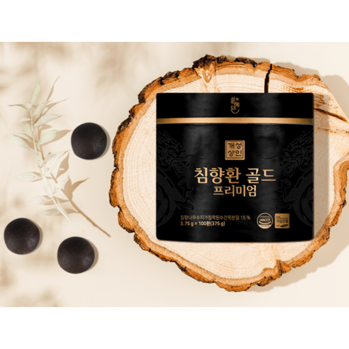 고귀한 향의 정수, 개성상인 침향환 골드 프리미엄